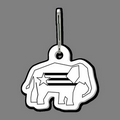 Zippy Pull Clip & Election Elephant Tag W/ Tab